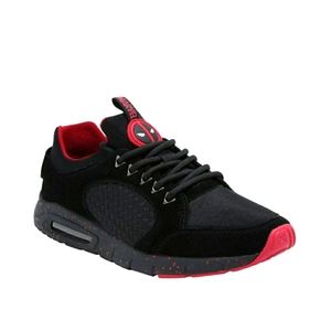 Marvel Deadpool Suede Athletic Sneakers